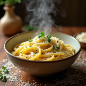 Creamy Garlic Parmesan Pasta