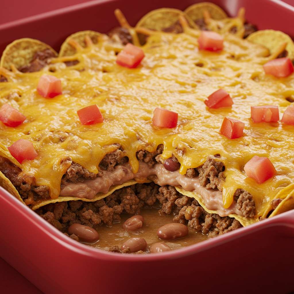 Crunchwrap Casserole