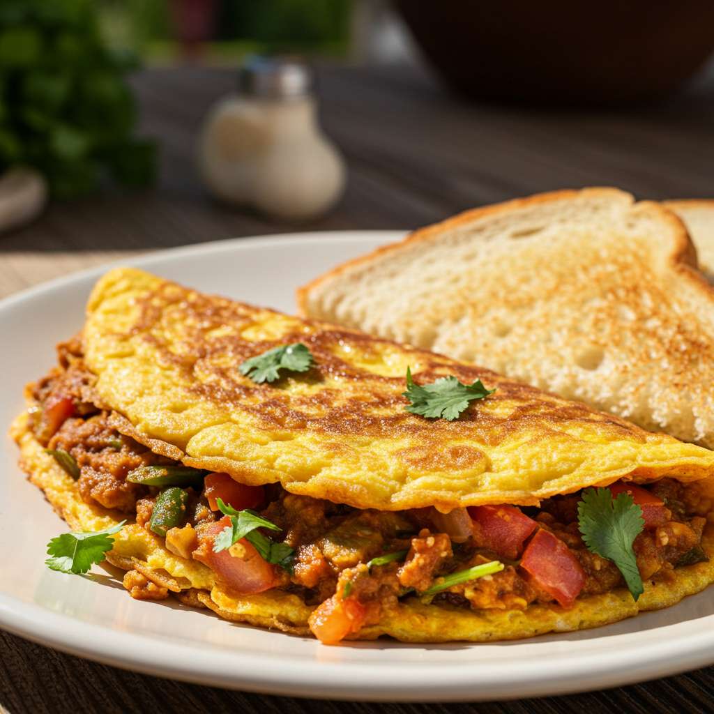 Indian Masala Omelette