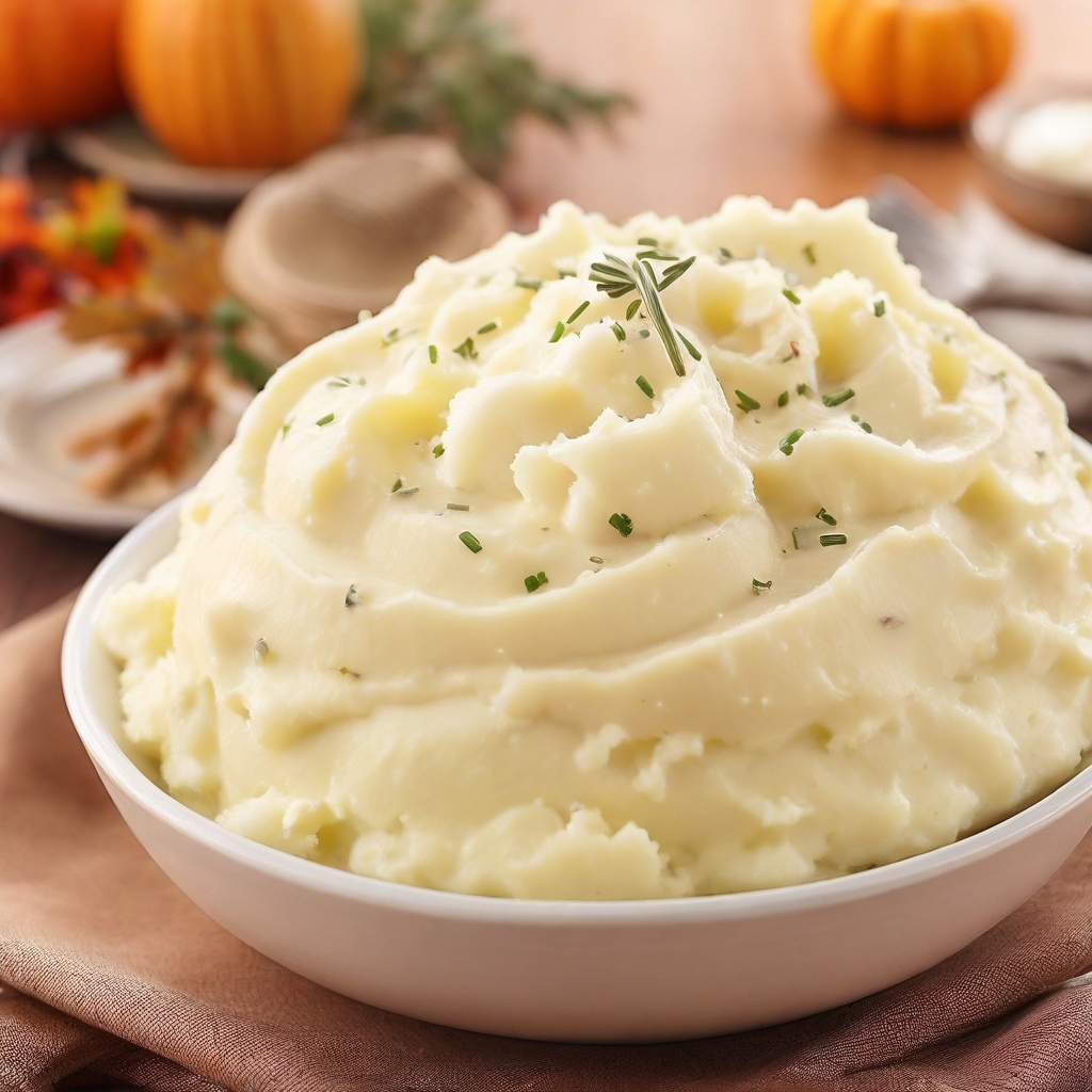 Creamy Mashed Potatoes Thanksgiving Recipe