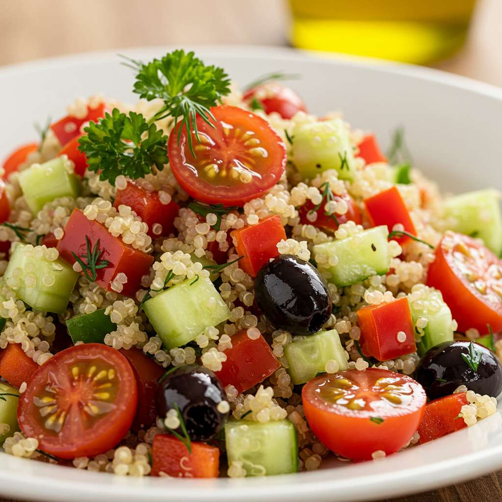 Mediterranean Quinoa Salad