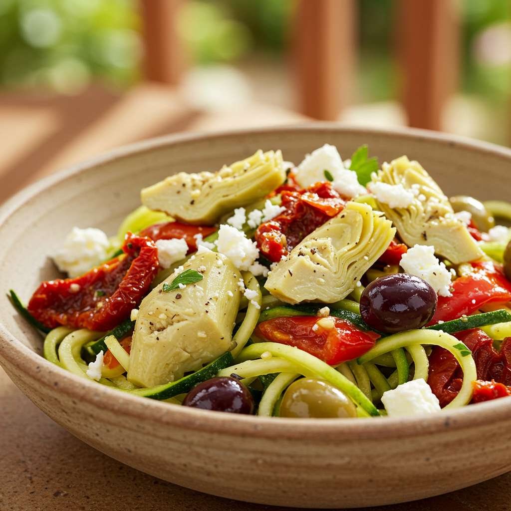 Mediterranean Veggie Pasta