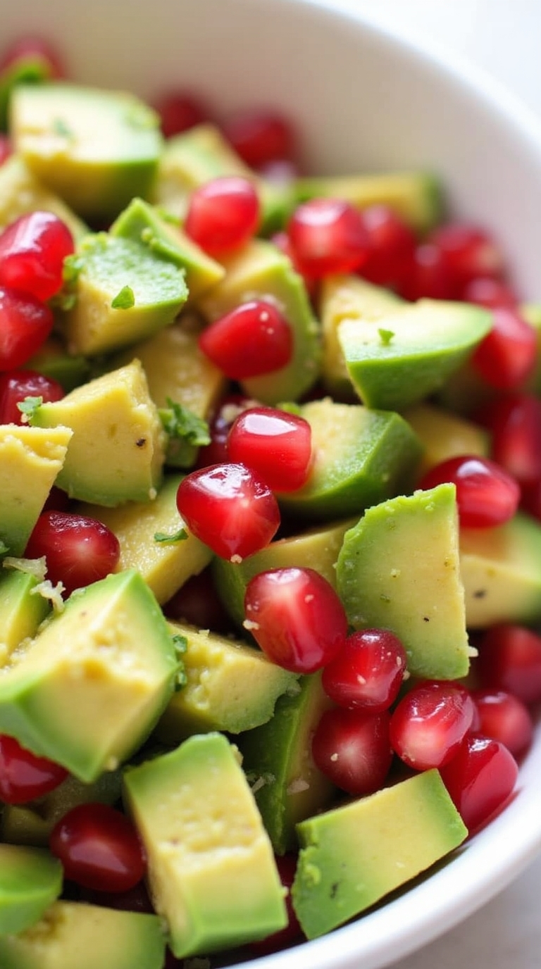 Pomegranate and Avocado Salsa