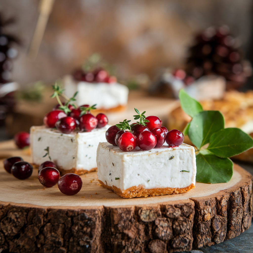 Cranberry Brie Bites