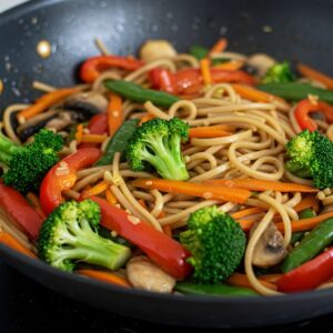 Vegetable Stir-Fry with Noodles