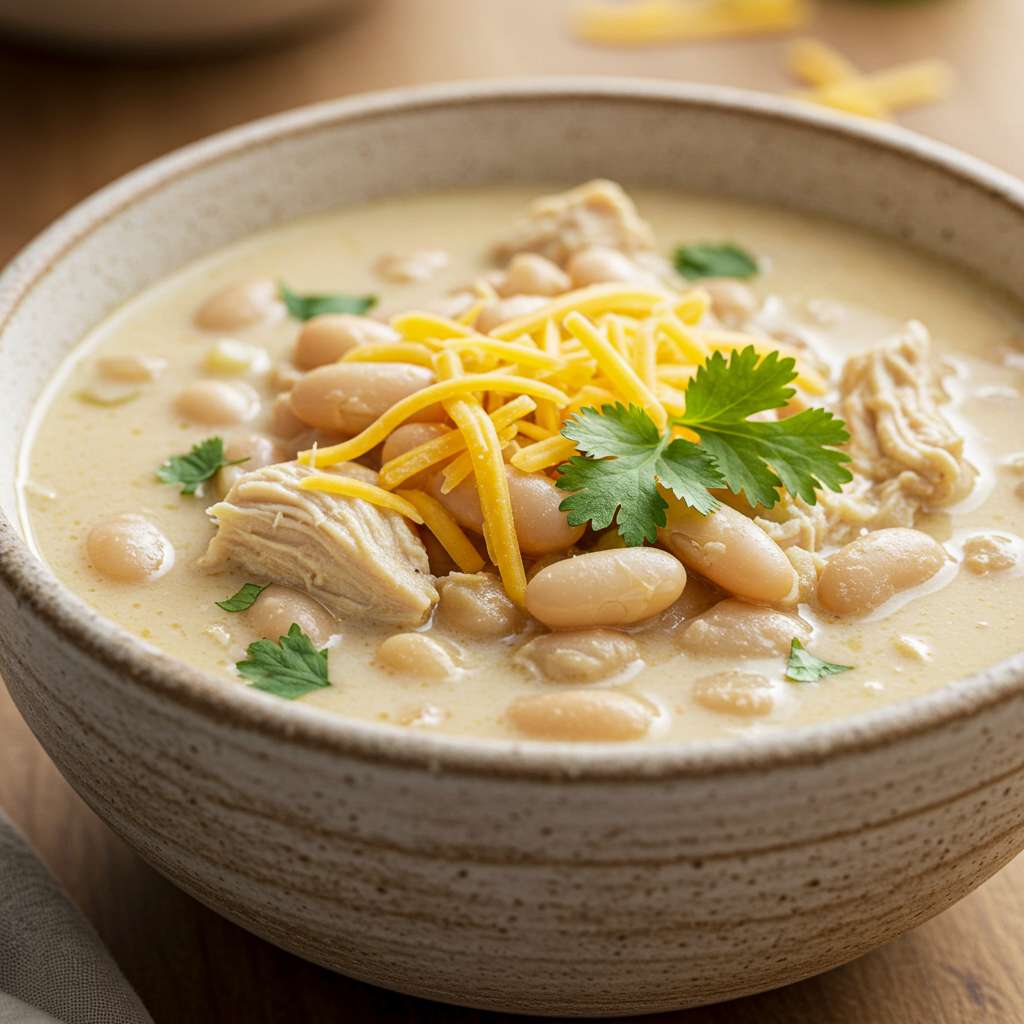 Creamy White Chicken Chili