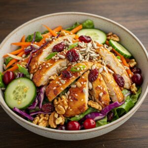 Asian Chicken Cranberry Salad