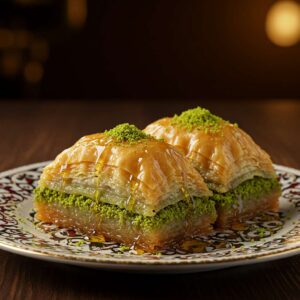 Baklava with Pistachio and Honey