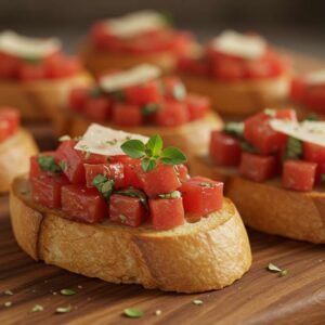 Bruschetta Appetizers