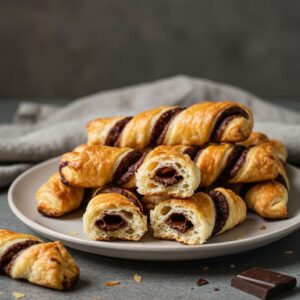 Chocolate Puff Pastry Twists