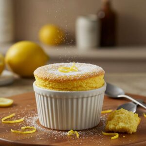 Meyer Lemon Soufflé