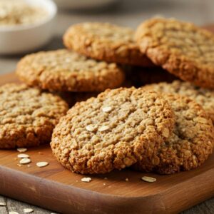 No-Butter Oat Cookies