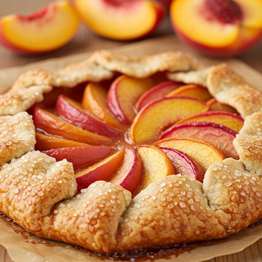 Peach Galette