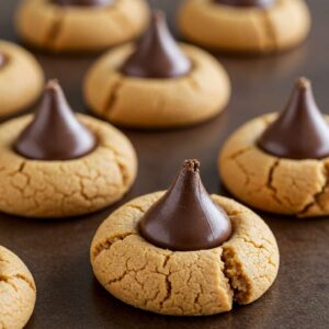 Peanut Butter Blossom Cookies