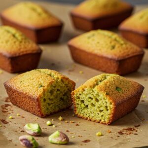 Pistachio Financiers