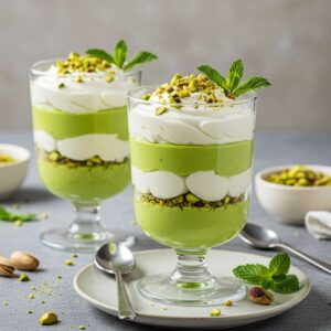 Pistachio Pudding Parfait