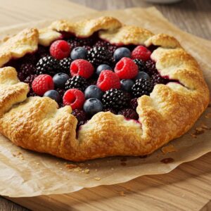 Puff Pastry Berry Galette