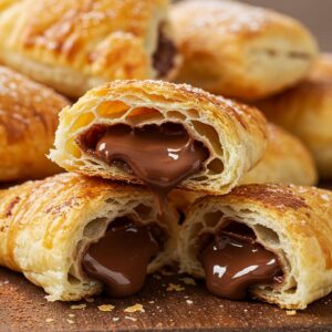 Puff Pastry Nutella Pockets