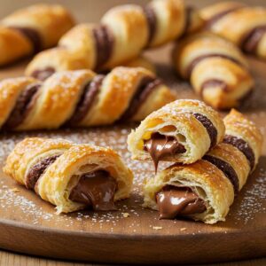 Puff Pastry Nutella Twists