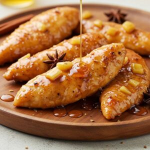 Apple and Honey-Glazed Chicken Tenders